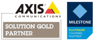 Milestone and Axis partner logos