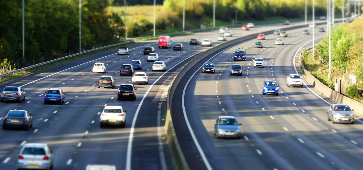 Traffic on UK motorway efficiently managed and monitored