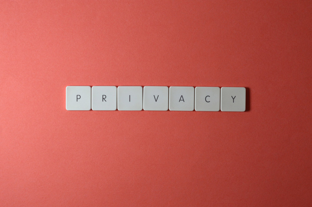 Image depicting the word privacy