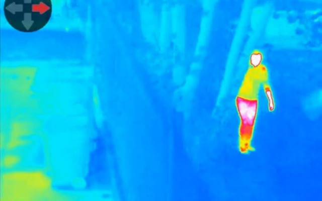 Thermal camera image