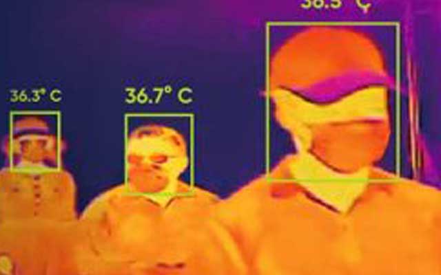 Thermal camera image